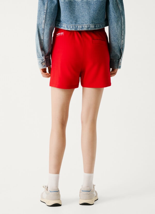 Pepe Jeans Shorts Felpa Cintura Ajustable