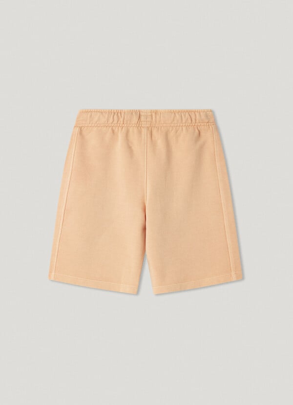 Pepe Jeans Shorts Felpa Teñido En Prenda