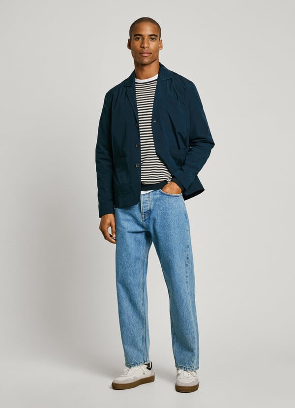 Pepe Jeans Sobrecamisa Con Solapa Fit Regular