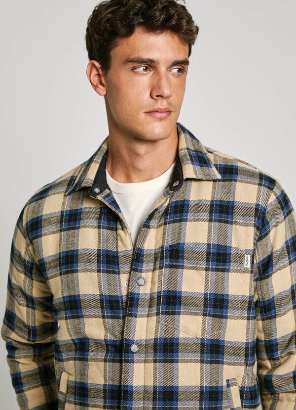 Pepe Jeans Sobrecamisa Cuadros Fit Regular