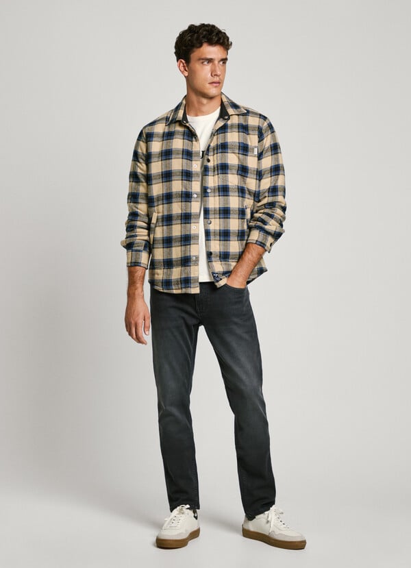 Pepe Jeans Sobrecamisa Cuadros Fit Regular