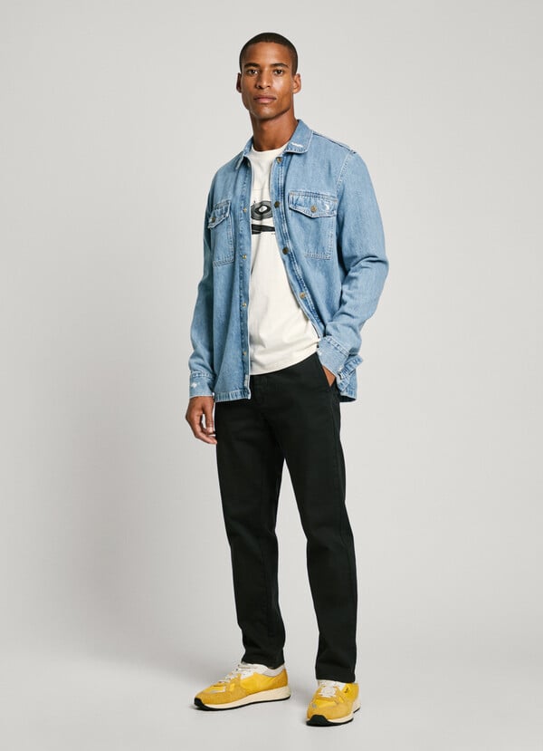 Pepe Jeans Sobrecamisa Denim Fit Relaxed