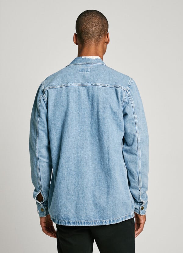 Pepe Jeans Sobrecamisa Denim Fit Relaxed