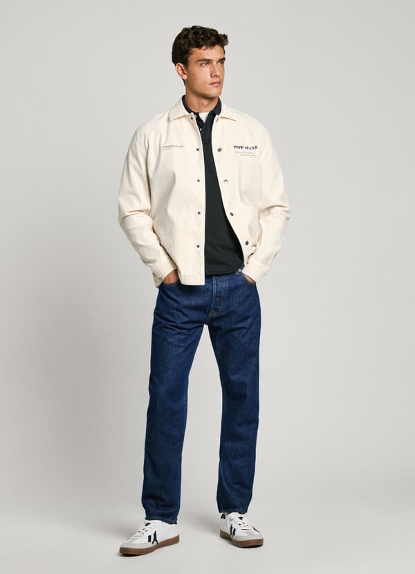 Pepe Jeans Sobrecamisa Logo Bordado Fit Regular