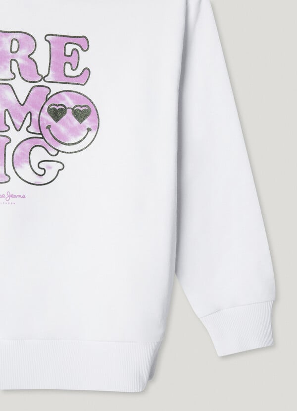 Pepe Jeans Sudadera Capucha Con Estampado