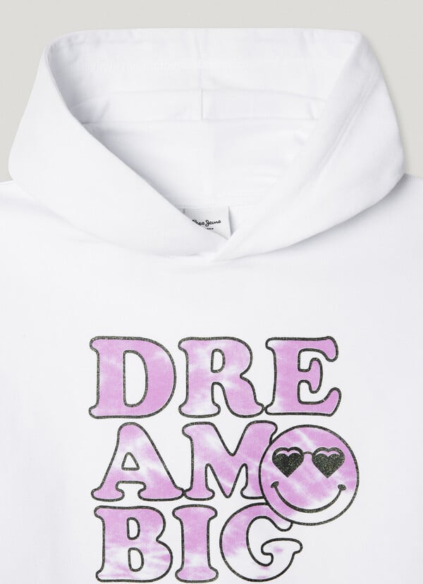 Pepe Jeans Sudadera Capucha Con Estampado