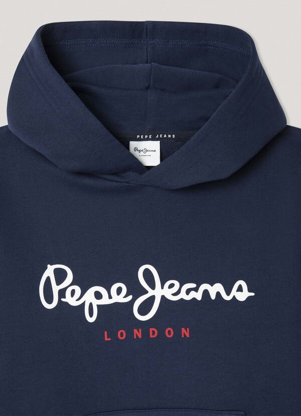 Pepe Jeans Sudadera Capucha Con Logo