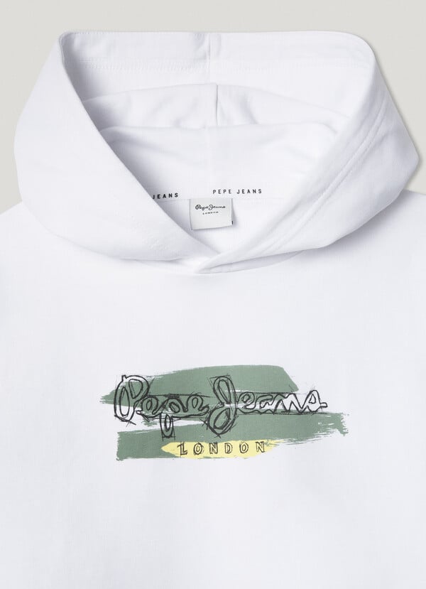 Pepe Jeans Sudadera Capucha Con Logo