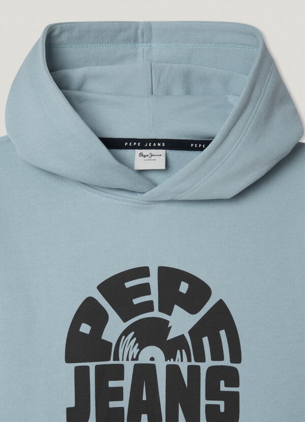 Pepe Jeans Sudadera Capucha Con Logo