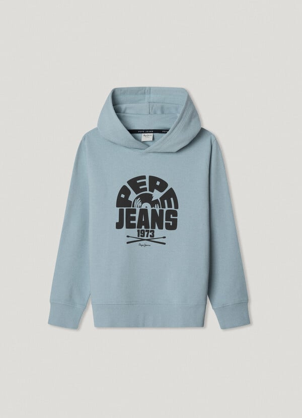 Pepe Jeans sudadera capucha con logo