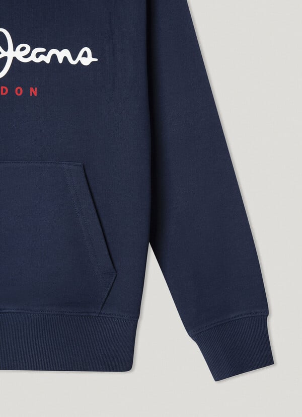 Pepe Jeans Sudadera Capucha Con Logo