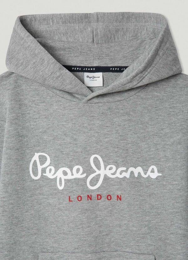 Pepe Jeans Sudadera Capucha Con Logo