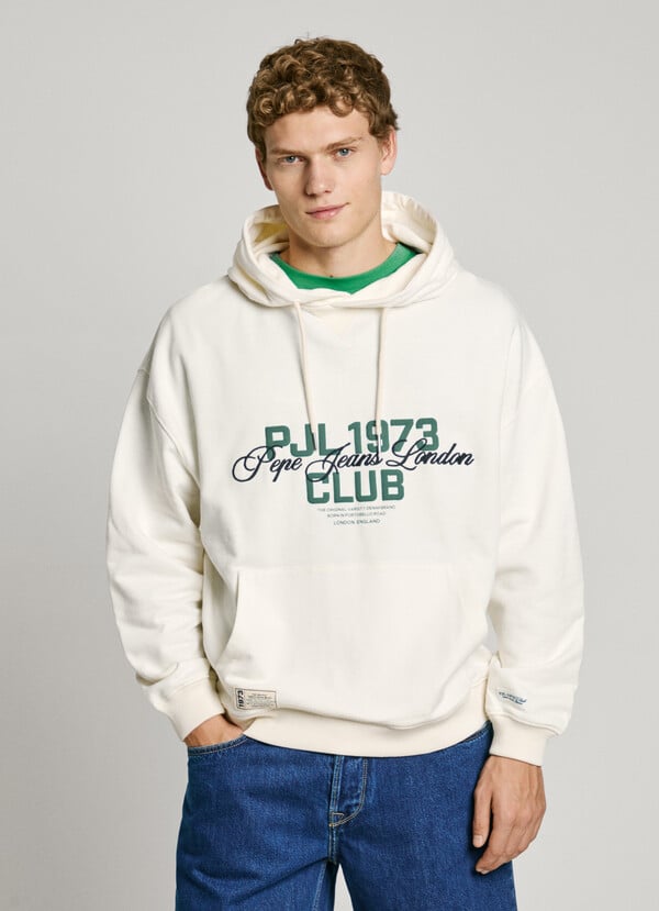 Pepe Jeans sudadera capucha con logo