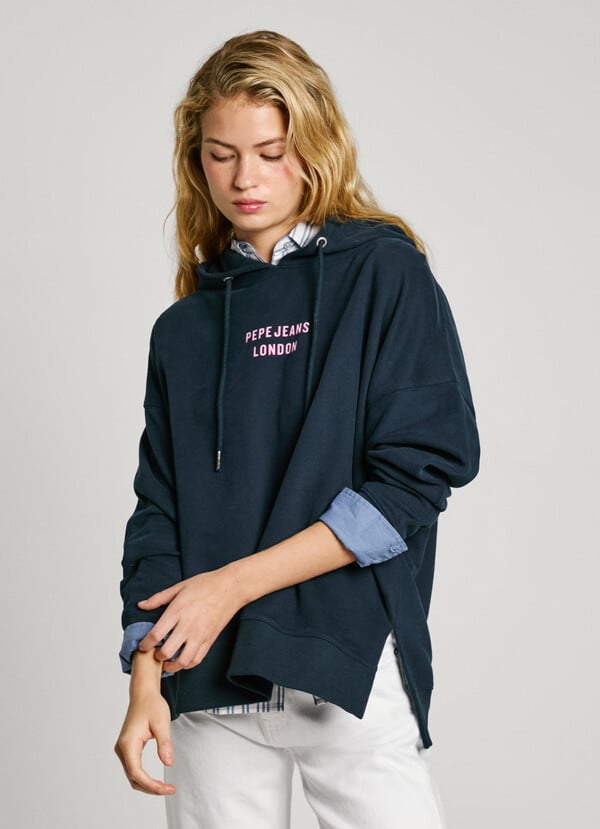 Pepe Jeans Sudadera Capucha Espalda Estampada