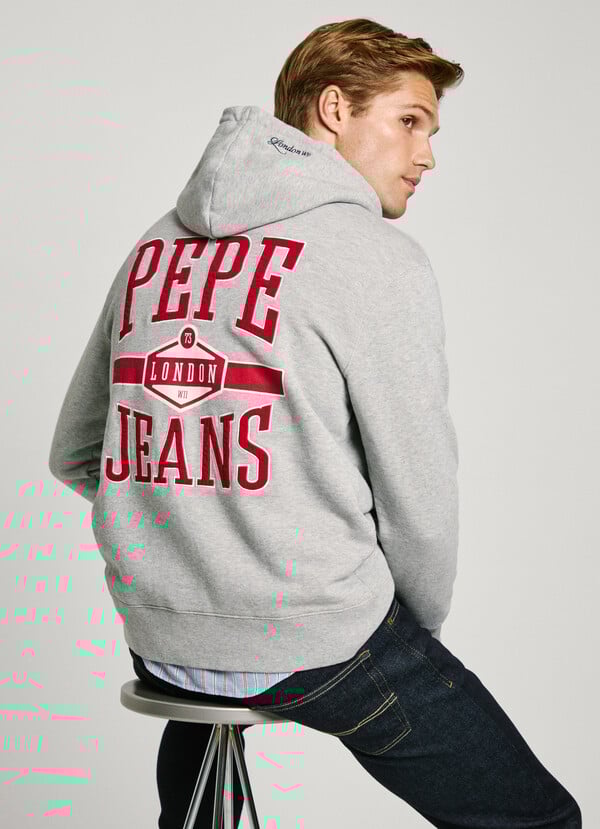 Pepe Jeans sudadera con capucha fit regular