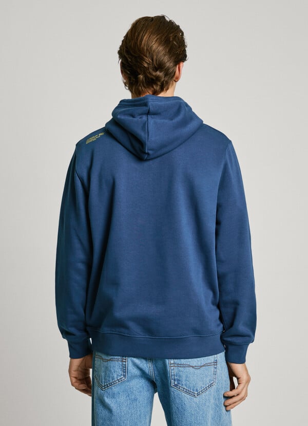 Pepe Jeans Sudadera Con Capucha Fit Regular