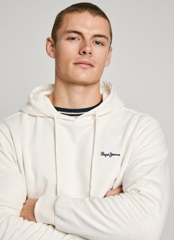 Pepe Jeans Sudadera Con Capucha Fit Regular