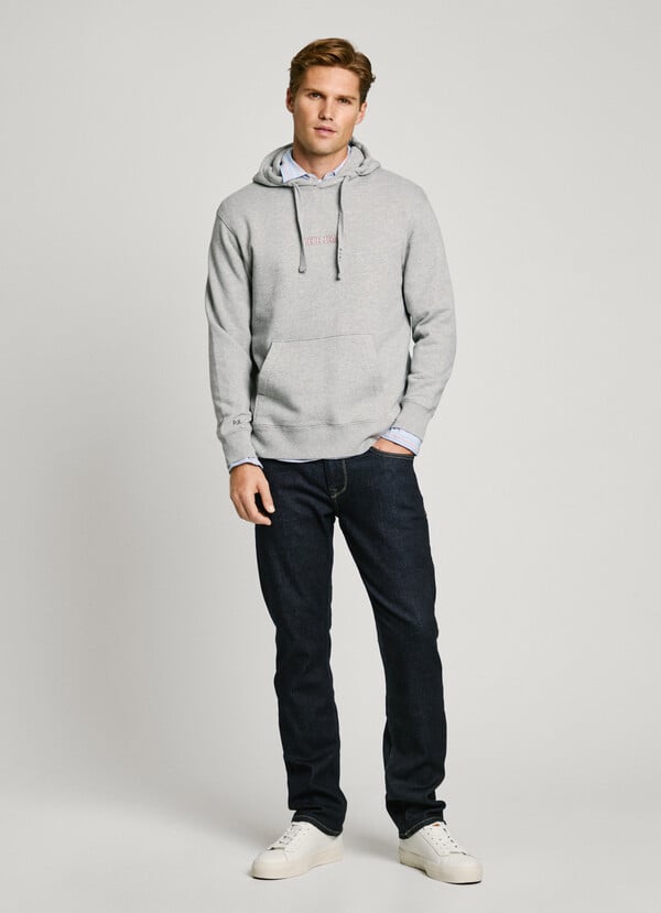 Pepe Jeans Sudadera Con Capucha Fit Regular