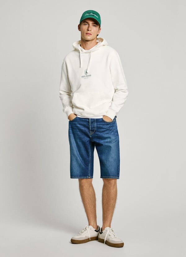 Pepe Jeans Sudadera Con Capucha Fit Relaxed