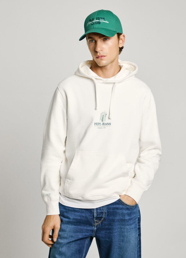 Pepe Jeans Sudadera Con Capucha Fit Relaxed