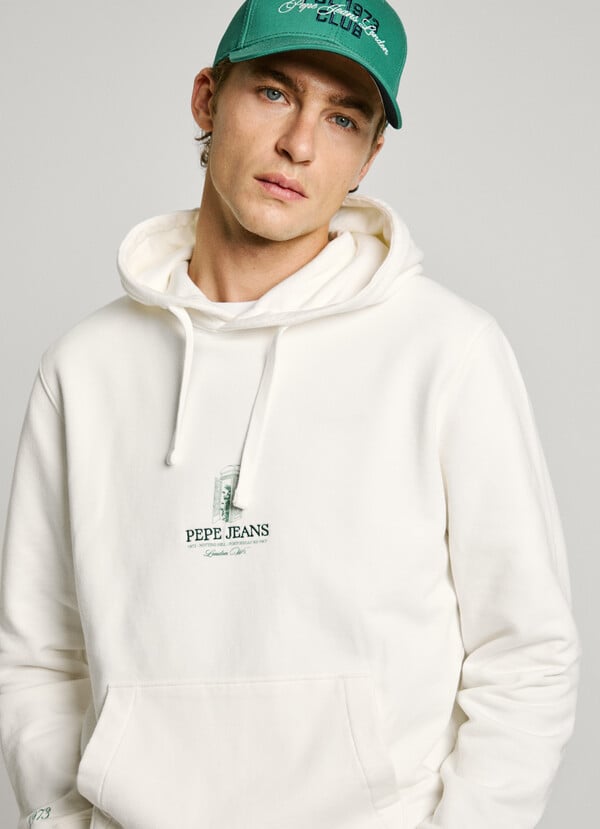 Pepe Jeans Sudadera Con Capucha Fit Relaxed