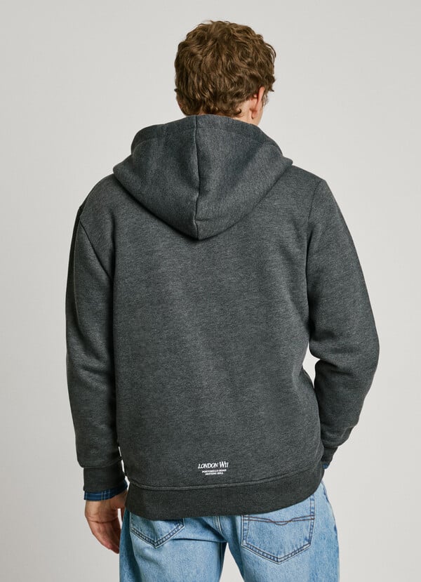 Pepe Jeans Sudadera Cremallera Fit Regular