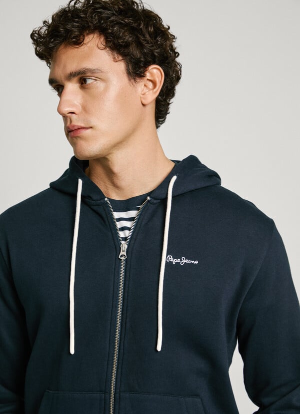 Pepe Jeans Sudadera Cremallera Y Capucha