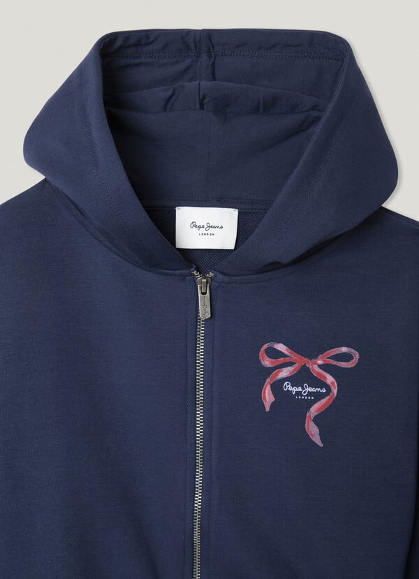 Pepe Jeans Sudadera Cremallera Y Capucha