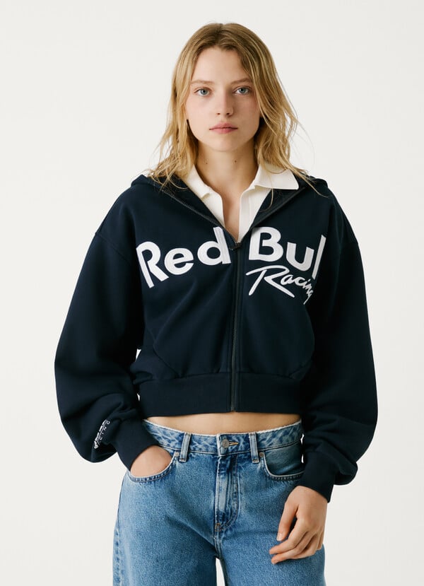 Pepe Jeans sudadera cremallera y capucha