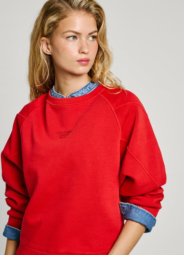 Pepe Jeans Sudadera Cuello Redondo Con Logo