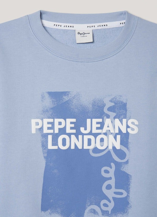 Pepe Jeans Sudadera Cuello Redondo Con Logo