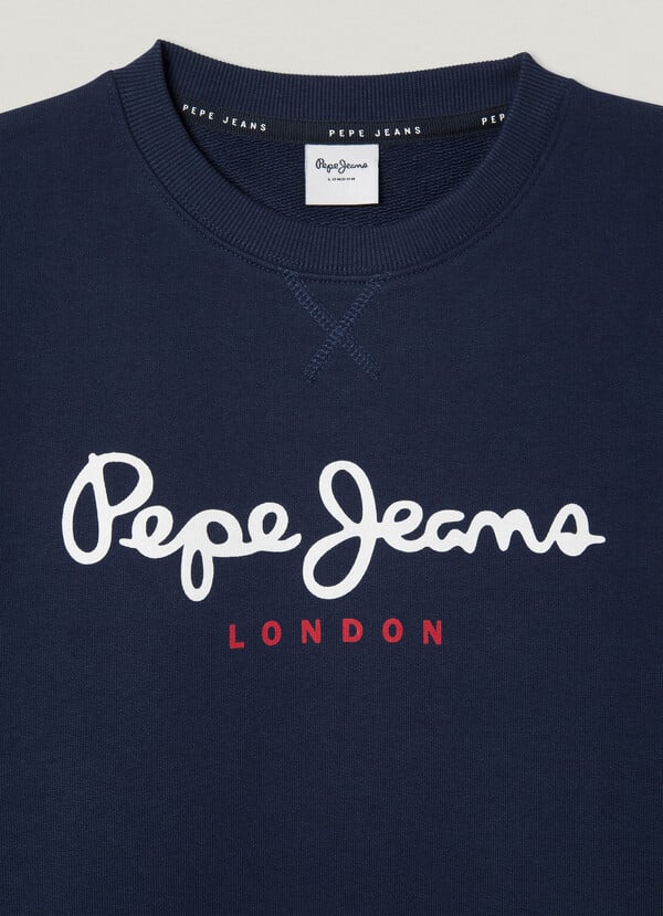 Pepe Jeans Sudadera Cuello Redondo Con Logo