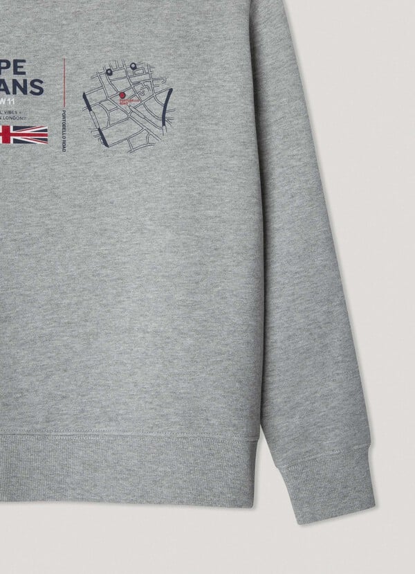 Pepe Jeans Sudadera Cuello Redondo Con Logo