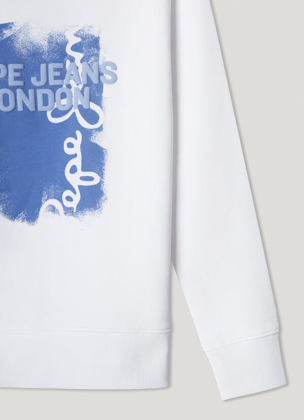 Pepe Jeans Sudadera Cuello Redondo Con Logo