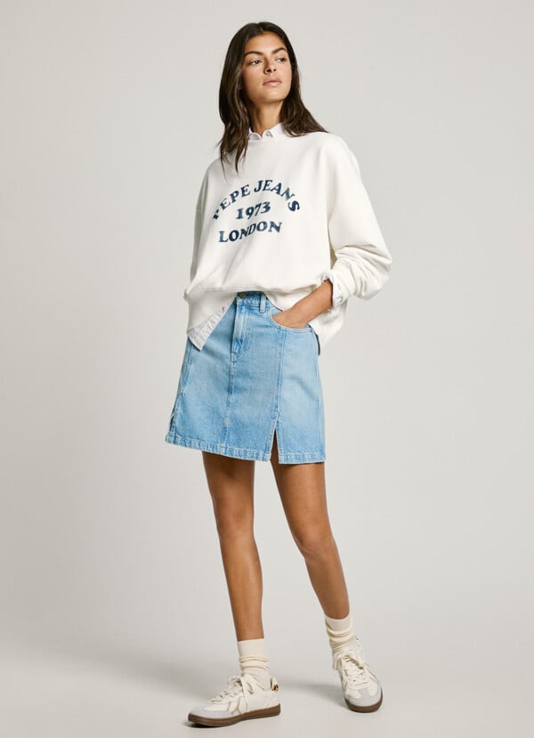 Pepe Jeans Sudadera Cuello Redondo Con Logo