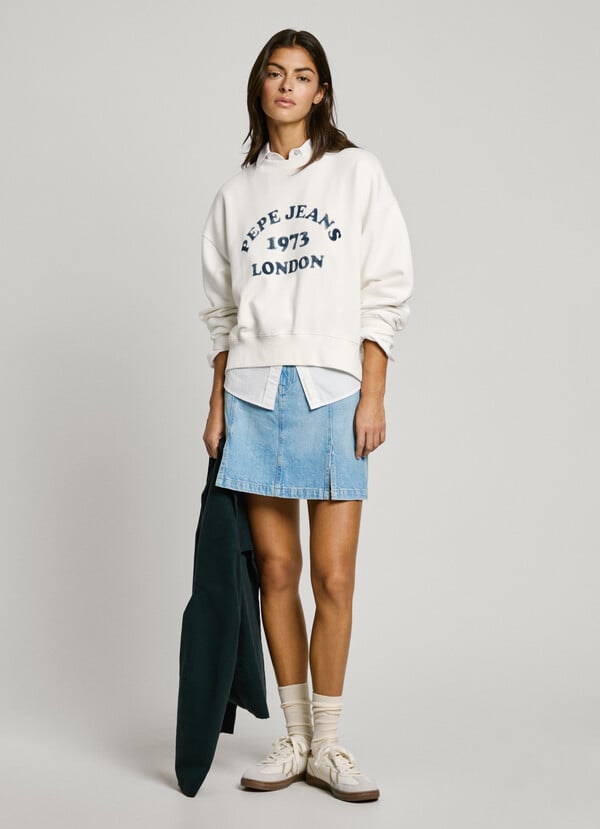 Pepe Jeans Sudadera Cuello Redondo Con Logo