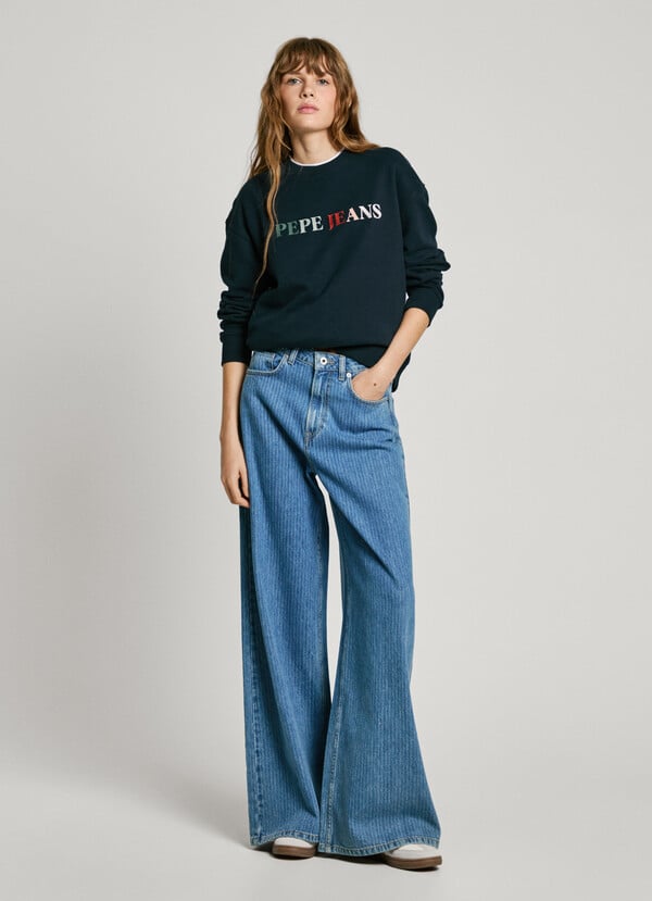 Pepe Jeans Sudadera Cuello Redondo Con Logo