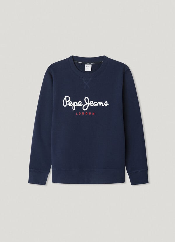 Pepe Jeans Sudadera Cuello Redondo Con Logo