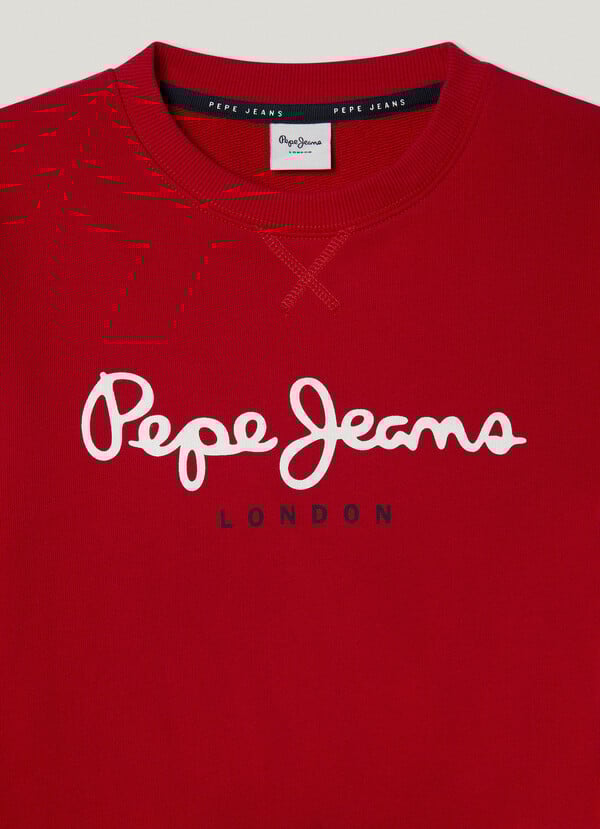 Pepe Jeans Sudadera Cuello Redondo Con Logo