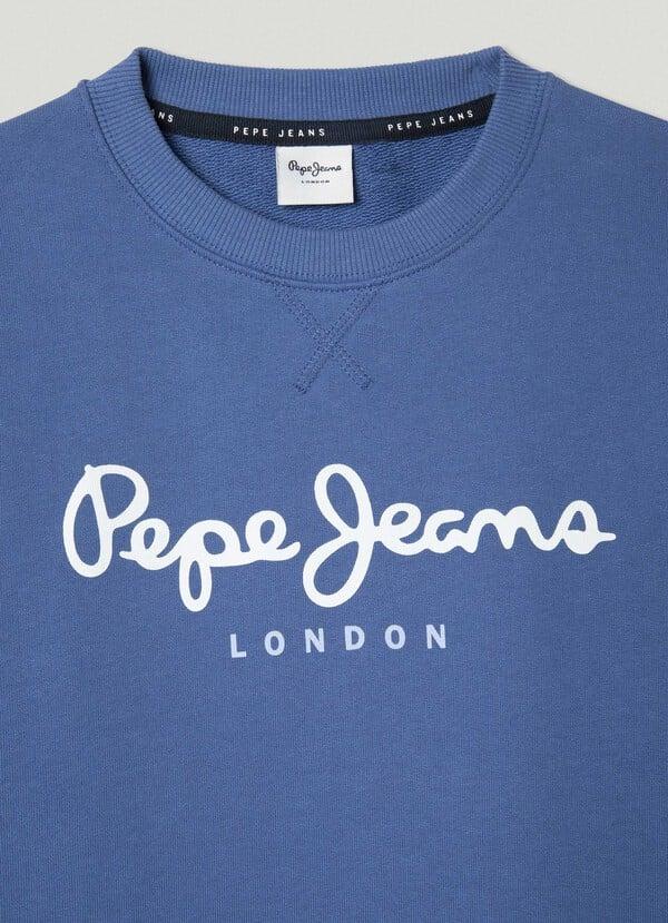 Pepe Jeans Sudadera Cuello Redondo Con Logo