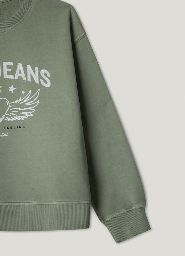 Pepe Jeans Sudadera Cuello Redondo Con Logo