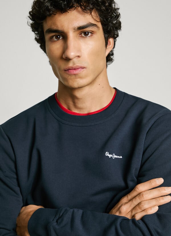 Pepe Jeans Sudadera Cuello Redondo Con Logo