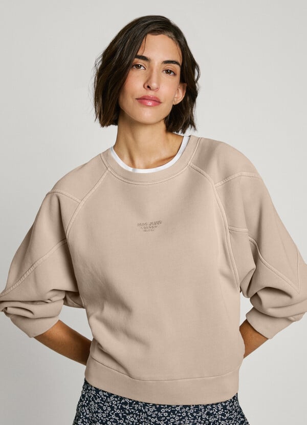 Pepe Jeans Sudadera Cuello Redondo Con Logo
