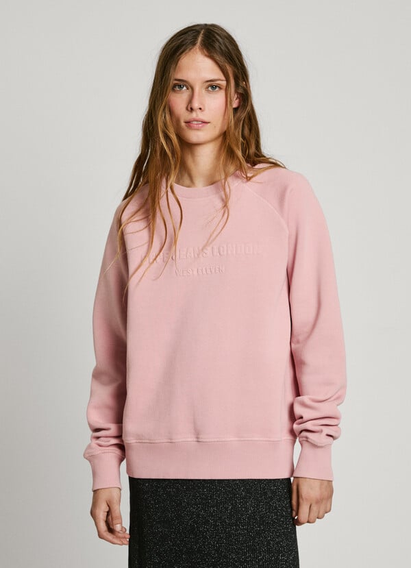 Pepe Jeans Sudadera Cuello Redondo Con Logo