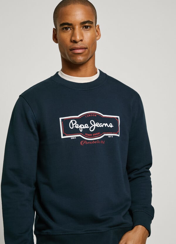 Pepe Jeans Sudadera Cuello Redondo Fit Regular