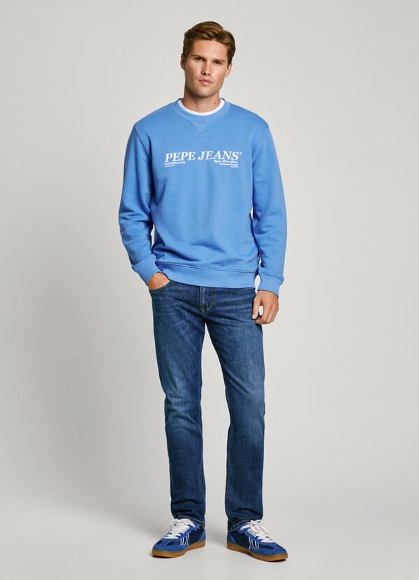 Pepe Jeans Sudadera Cuello Redondo Fit Regular