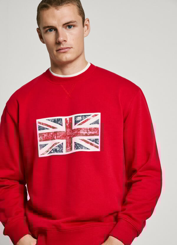 Pepe Jeans Sudadera Cuello Redondo Union Jack