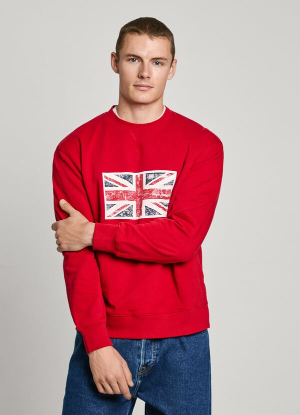 Pepe Jeans Sudadera Cuello Redondo Union Jack
