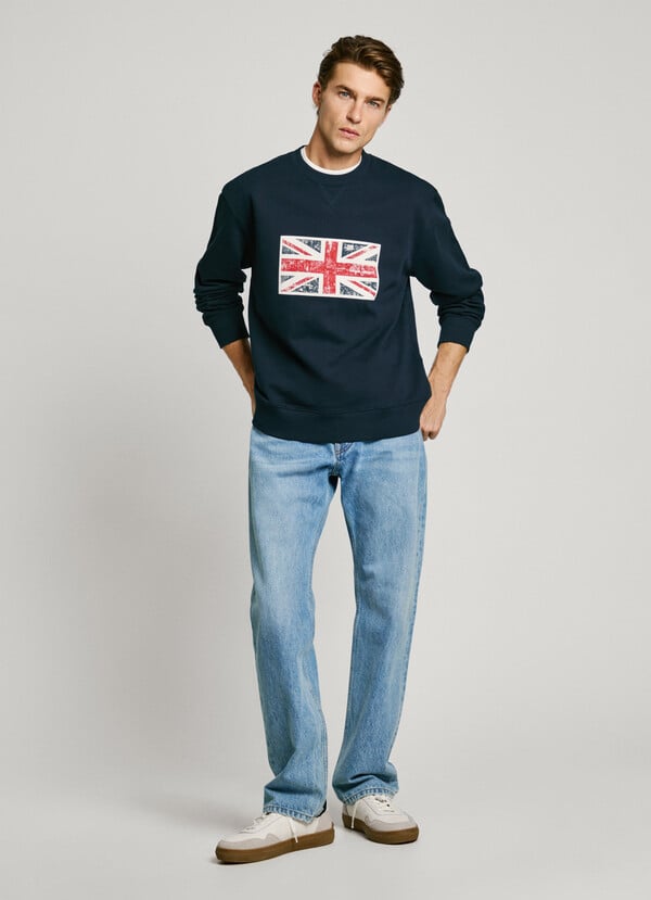 Pepe Jeans Sudadera Cuello Redondo Union Jack