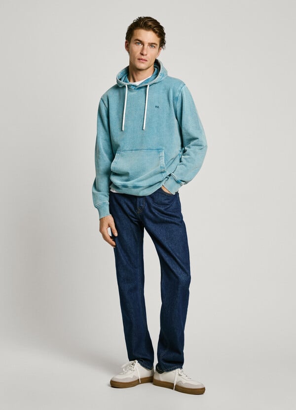 Pepe Jeans Sudadera Denim Con Capucha